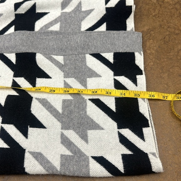 Houndstooth long cardigan - Picture 6 of 6